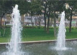 Areated Nozzle Fountain Jet สำหรับบ่อ 0.3m เส้นผ่านศูนย์กลางสเปรย์น้ำ