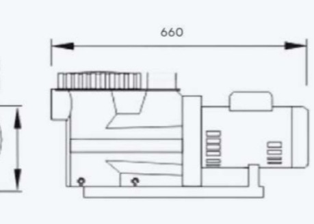 KP1005 ปั๊มน้ําสระว่ายน้ํา สําหรับการใช้สระว่ายน้ํา
