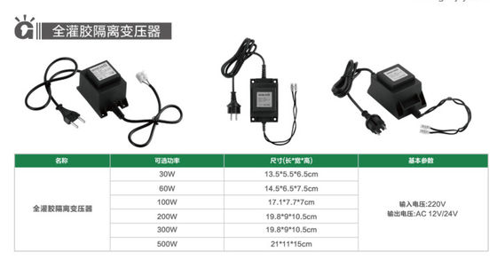 หม้อแปลงไฟฟ้ากันน้ำ 30W
