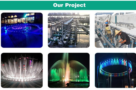 1 นิ้ว 4 ชั้น DN25 Dancing Fountain Nozzles