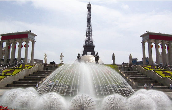 3 "ซีกโลกคริสตัล DN80 Dancing Fountain Nozzles