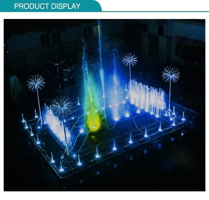 3 "ซีกโลกคริสตัล DN80 Dancing Fountain Nozzles