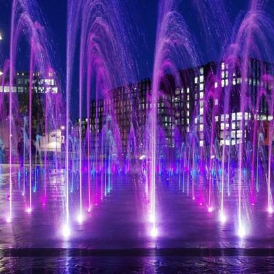 2.5" ทองเหลืองปรับได้ SSingle Jet Fountain หัวฉีดสเปรย์