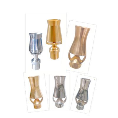 ทาวเวอร์น้ำแข็งทองเหลือง 2.5 นิ้ว DN65 Dancing Fountain Nozzles
