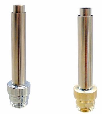 หัวฉีดน้ำพุทรัมเป็ตผสมอากาศขนาดเล็กของ Chrome Jet Water Fountain Spray Heads
