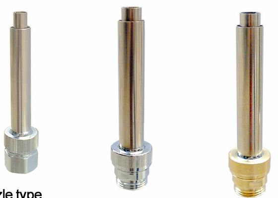 หัวฉีดน้ำพุทรัมเป็ตผสมอากาศขนาดเล็กของ Chrome Jet Water Fountain Spray Heads