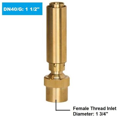 ทรัมเป็ตทองเหลือง DN25 DN50 Dancing Fountain Nozzles