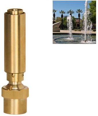 ทรัมเป็ตทองเหลือง DN25 DN50 Dancing Fountain Nozzles