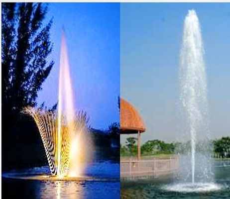 6m สูงสเปรย์ 1000mm SS304 ลอยดนตรีน้ำพุโครงการ