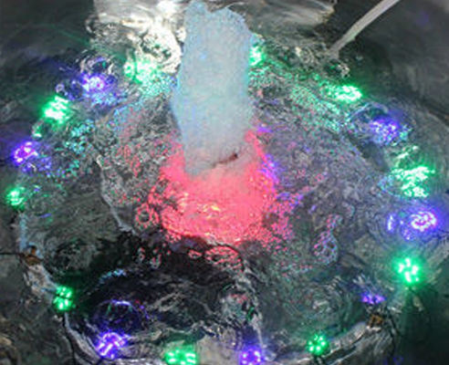 สีสันน้ำ 380v 3m Light Up น้ำพุ