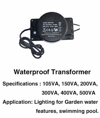 พลาสติกกันน้ำ IP68 500VA สระว่ายน้ำหม้อแปลง