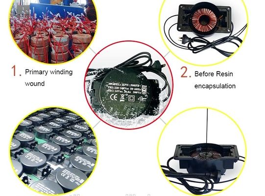 พลาสติกกันน้ำ IP68 500VA สระว่ายน้ำหม้อแปลง