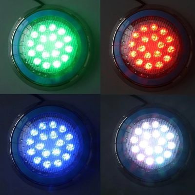 ไฟ Ip68 24 โวลต์ไฟใต้น้ำแบบ LED ที่ทันสมัย