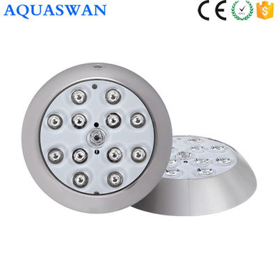 20000 ชั่วโมง 180 มม. 12W ไฟ Rgb Led แสงสระว่ายน้ำ