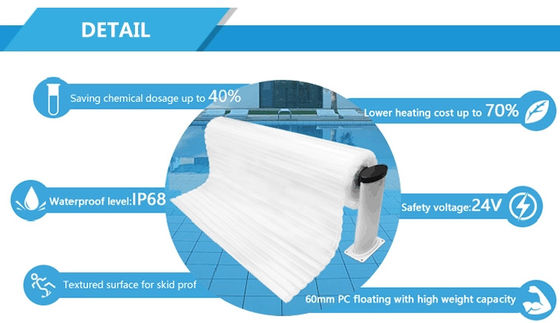 IP68 24V 8X4M อัตโนมัติเหนือพื้นสระน้ำ