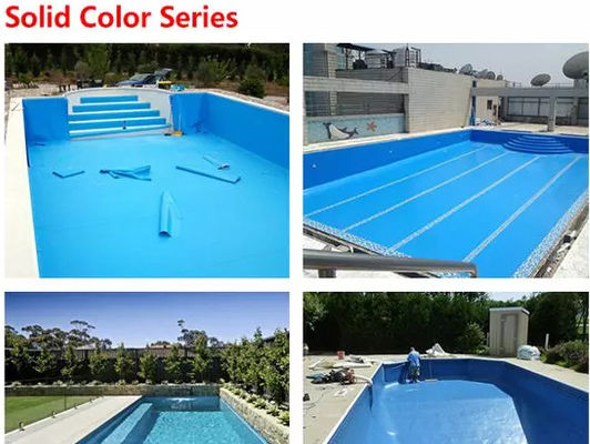 สี่เหลี่ยมผืนผ้าซับน้ำ 1.2 มม. Pvc สระว่ายน้ำ