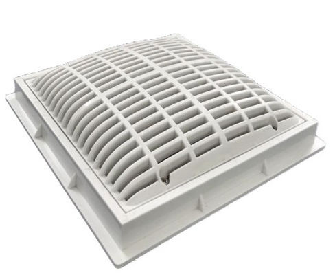 SS304 490x490mm เหนือพื้นท่อระบายน้ำชั้นสระน้ำ