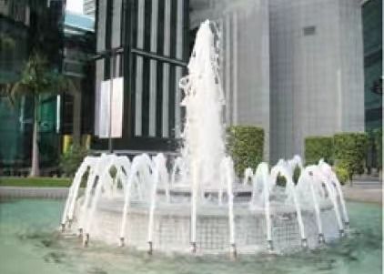 1.5 "Music Water Foam Jet Nozzle อุปกรณ์น้ำพุสระว่ายน้ำ