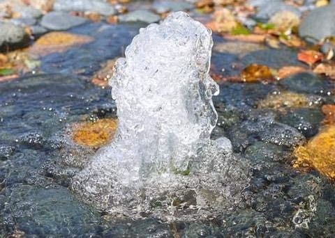 80 L / M 1 นิ้ว Dancing Fountain Jet Nozzle พร้อมหลอดไฟ