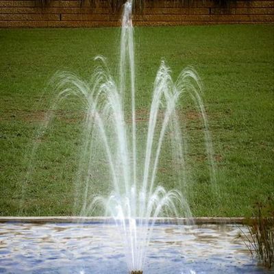 ใหม่ขายร้อน 2 "ทองเหลือง Ajustable 3 ชั้นดอกไม้ Blossom Water Fountain Jet Nozzles