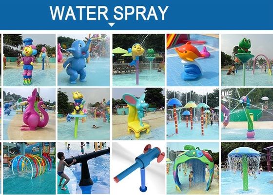 สระว่ายน้ำเด็กไฟเบอร์กลาส Monkey Water Slide