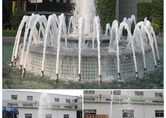 สแตนเลส 15gpm 1.5 นิ้ว Foam Jet Fountain Nozzle