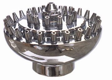 ทองเหลืองโครเมี่ยม DN25 15m3 / h Blossom Dancing Fountain Nozzles