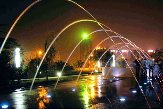 ลามินาร์สีสันสดใส 1m Water Dancing Jumping Fountain Jets