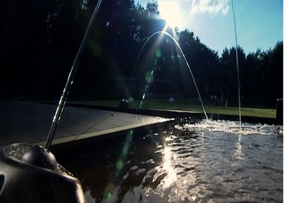 ลามินาร์สีสันสดใส 1m Water Dancing Jumping Fountain Jets