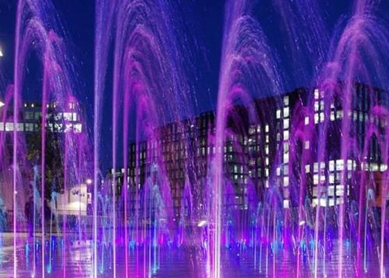 หัวฉีดสเปรย์น้ำพุ Singe Jet Fountain ทองเหลืองแบบปรับได้ 20 มม