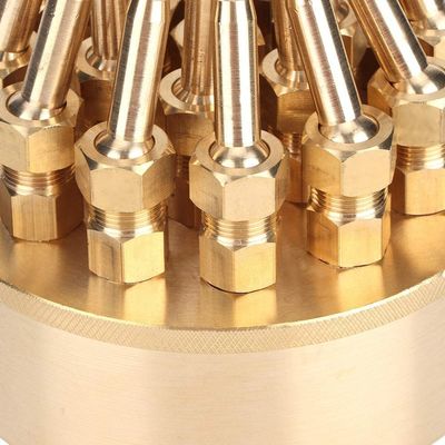 ทองเหลือง DN40 1 1/2" 3 ชั้น Blossom Fountain Jet Nozzle