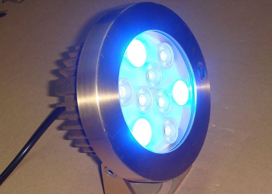 อุปกรณ์เสริมน้ำพุสระว่ายน้ำ RGB ไฟ LED ใต้น้ำ