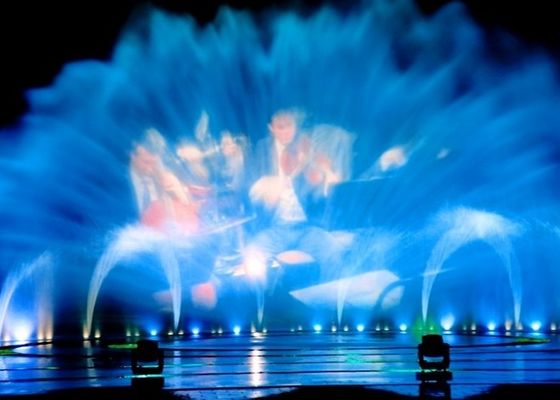 4 "DN100 อุปกรณ์เสริมน้ำพุสระ SS Movie Show Nozzle Jet