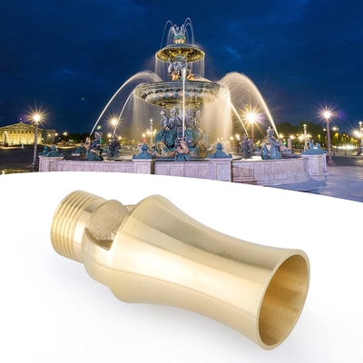 หัวสเปรย์น้ำน้ำพุทองเหลือง Ice Tower 200Kpa 8m3 / h