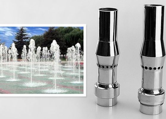 250Kpa แนวตั้ง Frothy Fountain หัวฉีด 5m Water Spray High