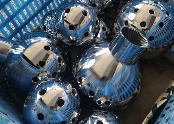 3 "SS304 หัวน้ำพุเต้นรำคริสตัลบอล 65m3 / h
