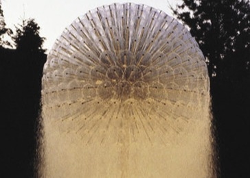 2.5 "DN65 Crystal Ball Water Fountain หัวฉีดแรงดัน 100Kpa
