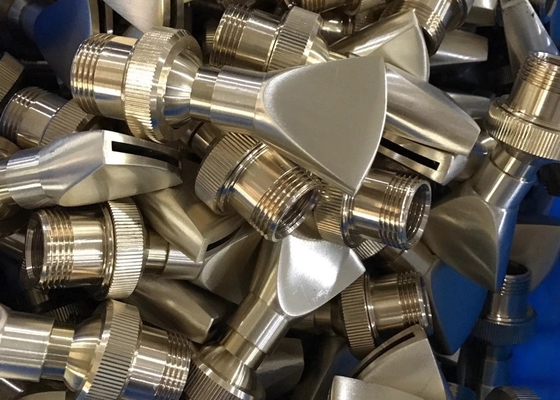 1 "ปรับทิศทางพัดลม Fountain Jet ทองเหลือง Blossom Nozzle