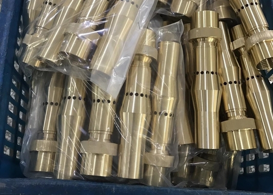 หัวน้ำพุเต้นรำทองเหลืองเต็มรูปแบบ 25m3 / ชม. 250Kpa