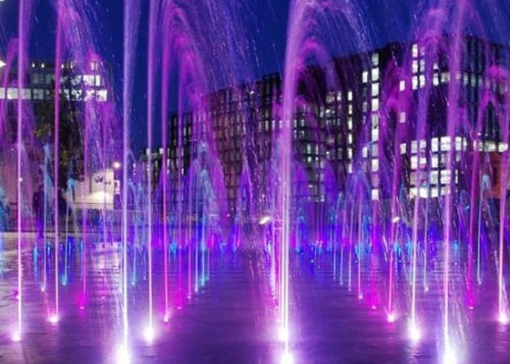 10m Spray High Pool Fountain อุปกรณ์เสริม Water Flow Pool Fountain Single Jet