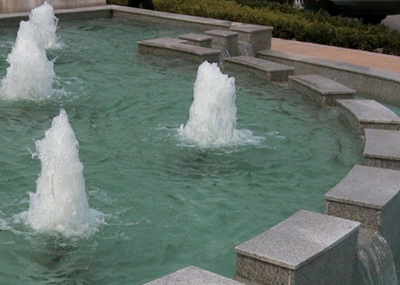 DN65 หัวน้ำพุเต้นรำทองเหลืองคัพ Bubble Fountain Jet Nozzle