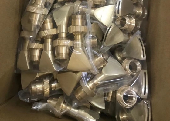1 "ทองเหลืองปรับทิศทางพัดลมน้ำพุ Jet 14.5psi ความดัน