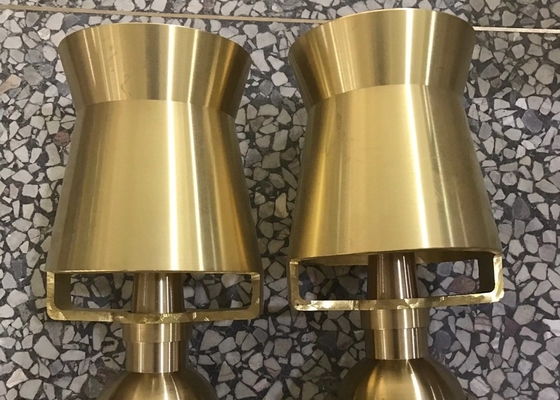 DN25 หัวสเปรย์น้ำพุน้ำทองเหลือง Ice Tower Fountain Jet Nozzle