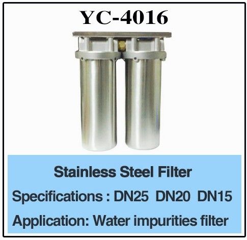 3/4 "DN25 DN20 สแตนเลสเครื่องกรองน้ำ
