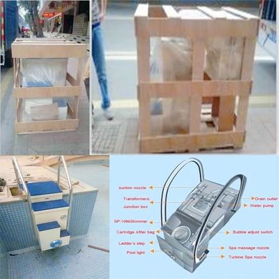 220V 1.5HP Commercial Swimming Pool Sand Filters