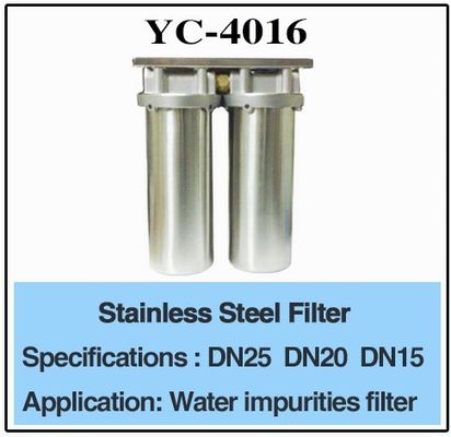 3/4 "DN25 DN20 สแตนเลสเครื่องกรองน้ำ